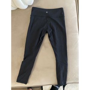 Lululemon zip leggings